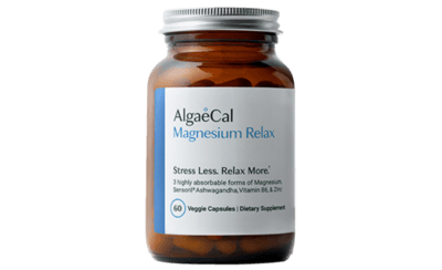 AlgaeCal Magnesium Relax Veggie Capsules (60 capsules)