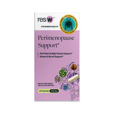resW™ Perimenopause Support Postbiotic (120 capsules)
