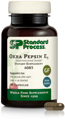 Okra Pepsin E3 (90 capsules)