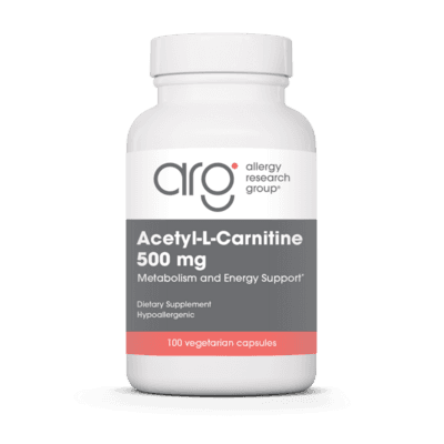 Acetyl L-Carnitine 500mg (100 capsules)