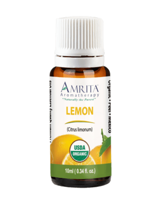 Organic Lemon, Yellow (10 Milliliters)