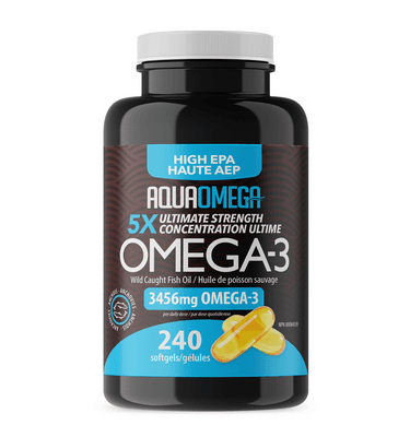 High EPA Omega-3|Capsules (240 Softgels)