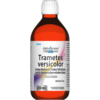 Trametes versiclor (Turkey Tail Mushroom Extract) (250 Milliliters)