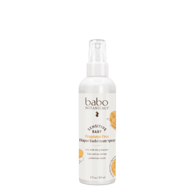 Sensitive Baby Fragrance-Free Diaper Rash Cream Spray (3 Ounces)