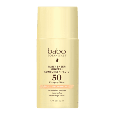 Daily Sheer Mineral Sunscreen Fluid SPF50 (1.7 Ounces)