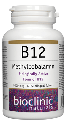 B12 Methylcobalamin 5000 mcg (60 lozenges)