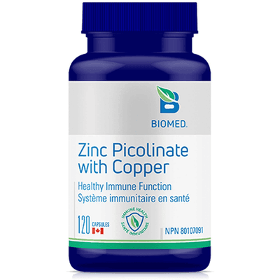 Zinc Picolinate with Copper (120 capsules)