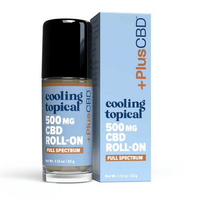 CBD Oil Relief Roll-On Extra Strength 500mg (1 Ounce)