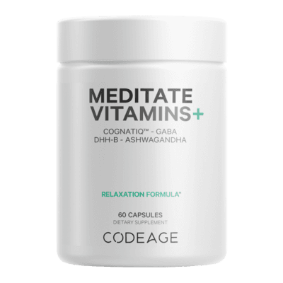 Meditate Vitamins - Stress Anxiety & Cortisol (60 capsules)