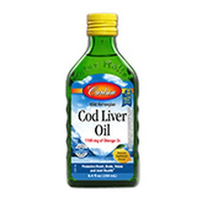 Cod Liver Oil, Lemon (250 Milliliters)