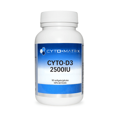 Cyto-D3 2500IU - MCT Base (90 Softgels)