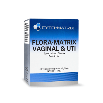 Flora-Matrix Vaginal & UTI (40 capsules)