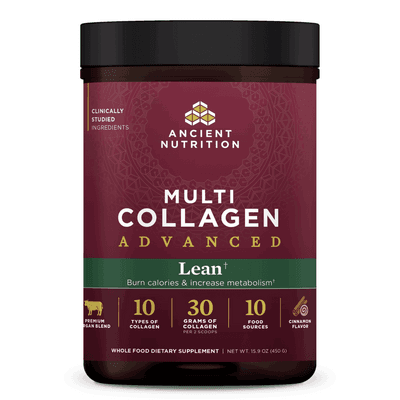 Multi Collagen Advanced Lean, Cinnamon (450 Grams)