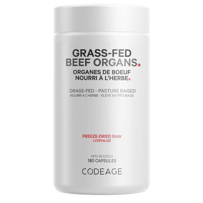 Grass-Fed Beef Organs (180 capsules)