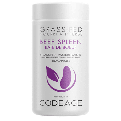 Grass-Fed Beef Spleen (180 capsules)