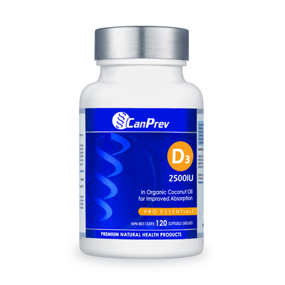 D3 2500IU - MCT Base (120 Softgels)