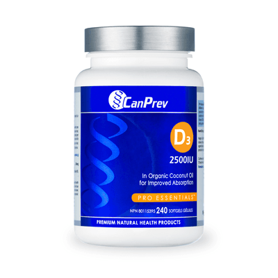 D3 2500IU - MCT Base (240 Softgels)