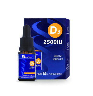 D3 Drops 2500IU - MCT Base (15 Milliliters)