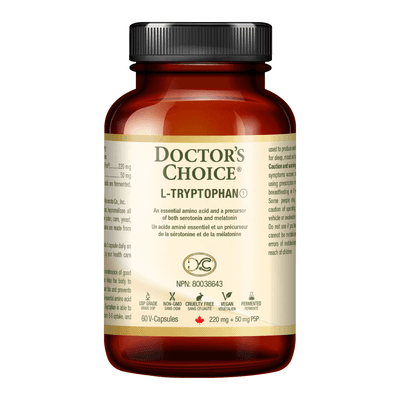 L-Tryptophan 220+50 mg B-6 (60 capsules)