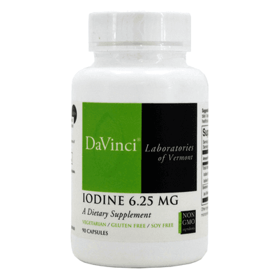Iodine 6.25mg (90 capsules)