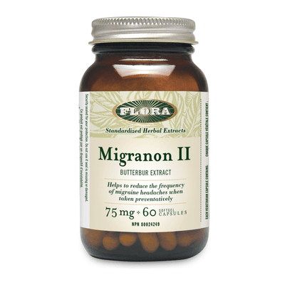 Migranon II Butterbur 75 mg (60 Softgel Capsules)