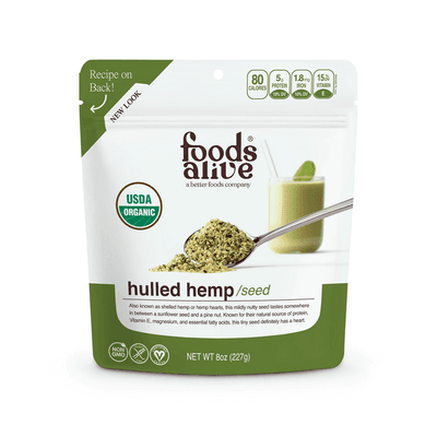 Hulled Hemp Seeds Organic (227 Grams)