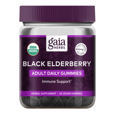 Black Elderberry Adult Daily Gummies (40 Gummies)