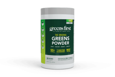 Greens First PRO Mint 30 serv California Only (252 Grams)