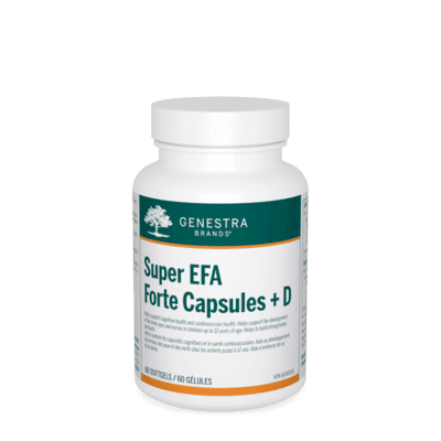 Super EFA Forte Capsules + D (60 Gelcaps)