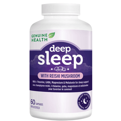 Deep Sleep with Reishi Mushroom (60 capsules)