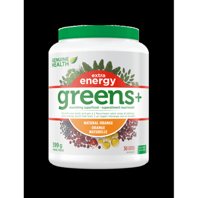 greens+ extra energy natural orange (400 Grams)
