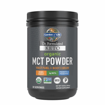 Dr. Formulated Keto Organic MCT Powder (300 Grams)