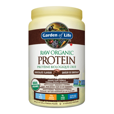 RAW ORGANIC Protein - Chocolate (660 Grams)