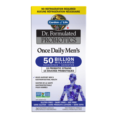 Dr. Formulated Probiotics Once Daily Men's - Shelf Stable (30 capsules)