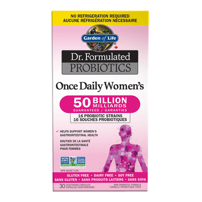 Dr. Formulated Probiotics Once Daily Women's - Shelf Stable (30 capsules)