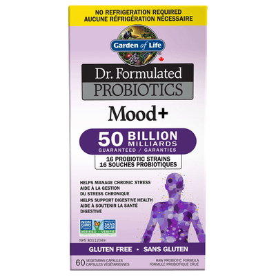 Dr. Formulated Probiotics Mood+  - Shelf Stable (60 capsules)
