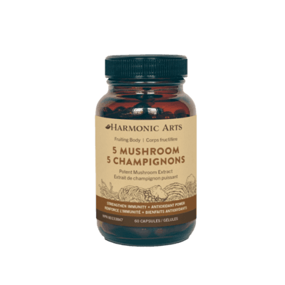 5-Mushroom Caps (60 capsules)