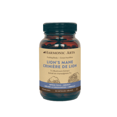 Lions Mane Mushroom Caps (60 capsules)