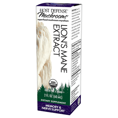 Lions Mane (Hericium erinaceus) (60 Milliliters)