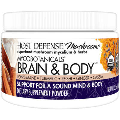 MycoBotanicals® Brain & Body™ Powder (100 Grams)