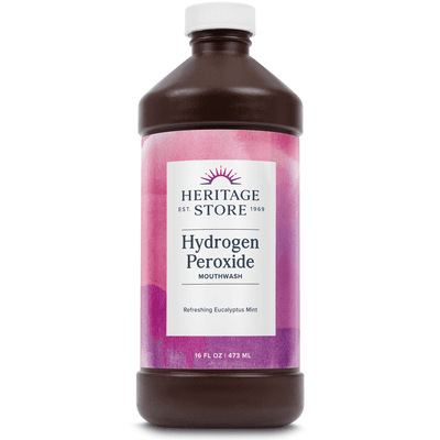 Hydrogen Peroxide Mouthwash (16 Ounces)