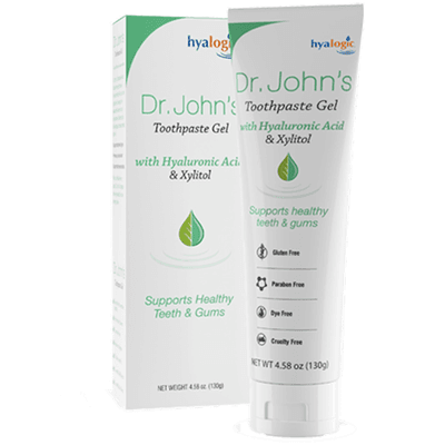 Dr. John's Toothpaste Gel w/ HA (4.58 Ounces)