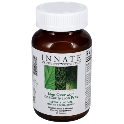 Men Over 40™ One Daily Iron Free (60 tablets)