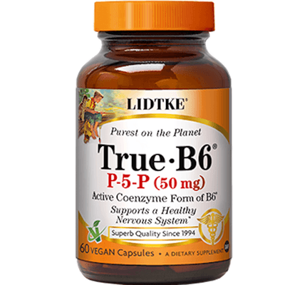 TrueB6 50mg [P-5-P] (60 capsules)