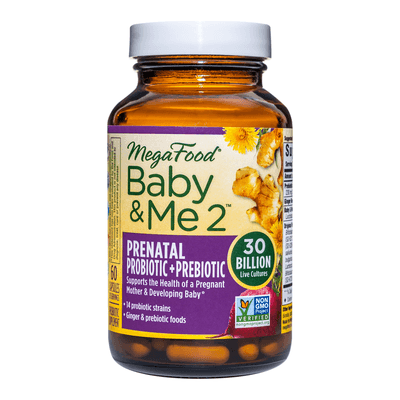 Baby & Me 2™ Prenatal Probiotic + Prebiotic (60 capsules)