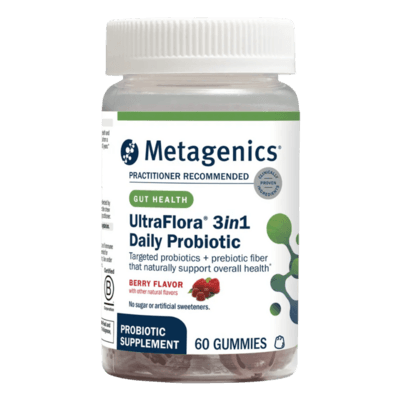 UltraFlora 3 in 1 Daily Probiotic, Berry (60 gummies)