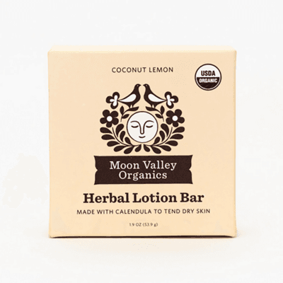 Moon Melt Lotion Bar Coconut Lemon (1.9 Ounces)