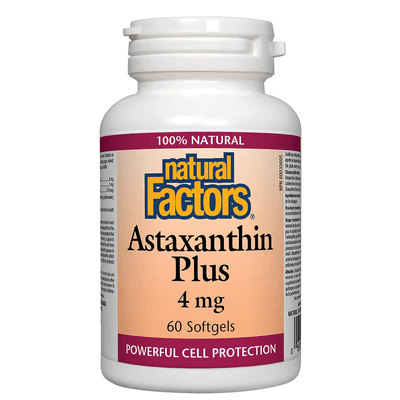 Astaxanthin Plus 4 mg (60 Softgels)