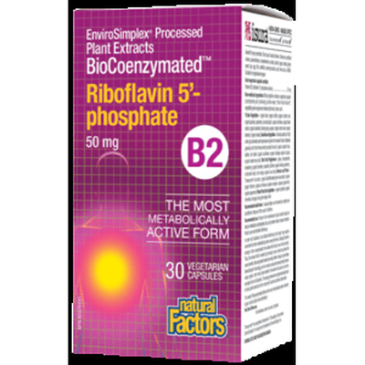 BioCoenzymated™ Riboflavin 5 Phosphate (30 capsules)