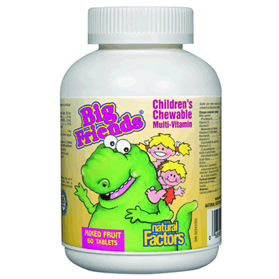 Big Friends Children's Chewable Multi-Vitamin-Jungle Juice  (60 tablets)